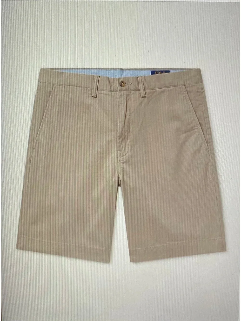 Polo Ralph Lauren Men’s Brushed Cotton Twill Chino Shorts Size 40